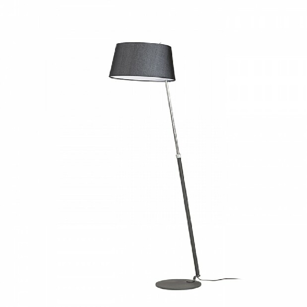 Stojanová lampa Ritzy 230V E27 42W (čierna + chróm)