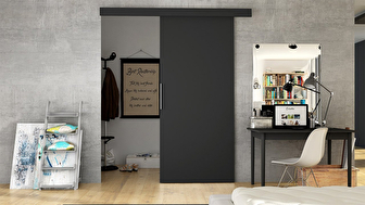 Interiérové ​​posuvné dvere Orenia 90 I (čierna) *bazár