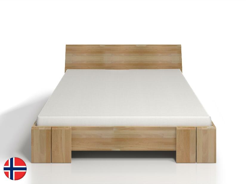 Manželská posteľ 200 cm Naturlig Galember Maxi (buk) (s roštom)