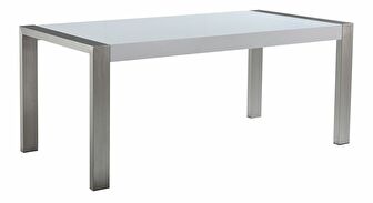 Jedálenský stôl Atrchi (pre 8 osôb) (biela)