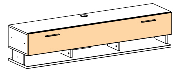 TV stolík/skrinka Decodom Bone Typ 31