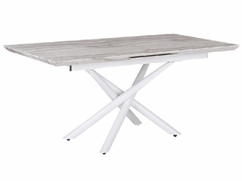 Jedálenský stôl MERRA (biela) (pre 6 až 8 osôb)