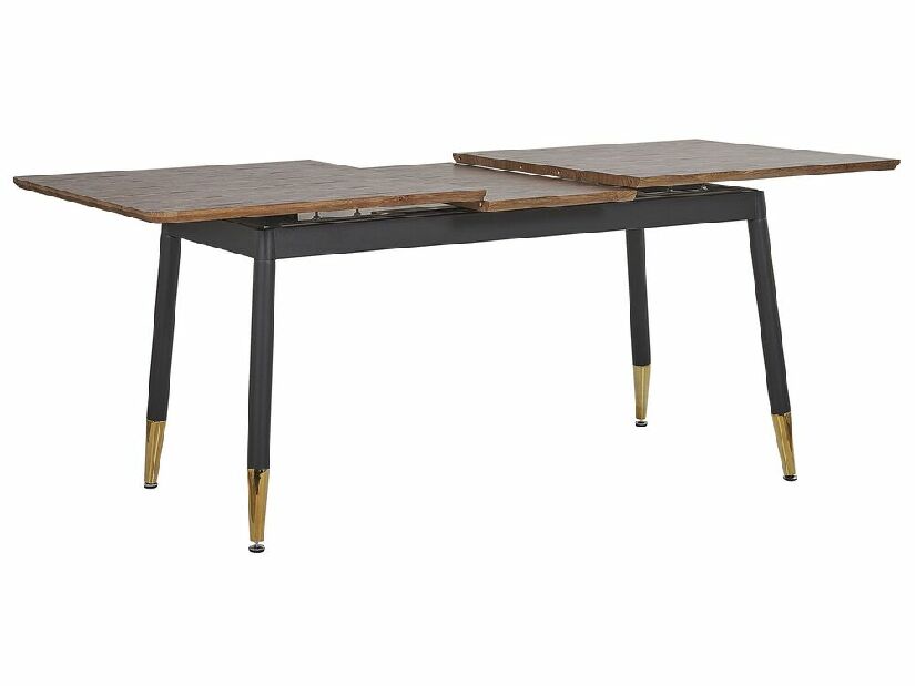 Jedálenský stôl CALNARA (tmavé drevo) (pre 6 až 8 osôb)