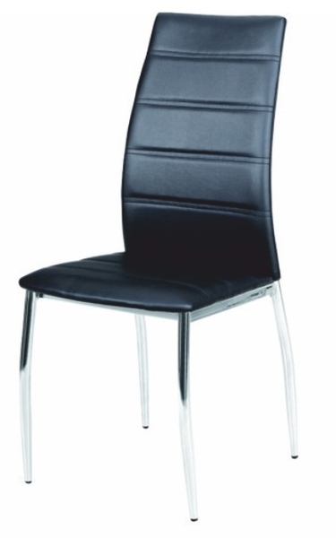 Jedálenská stolička Dela čierna