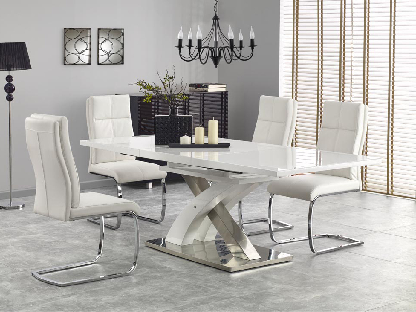 Jedálenský stôl Shenna 2 (biela) (pre 6 až 8 osôb) *výpredaj
