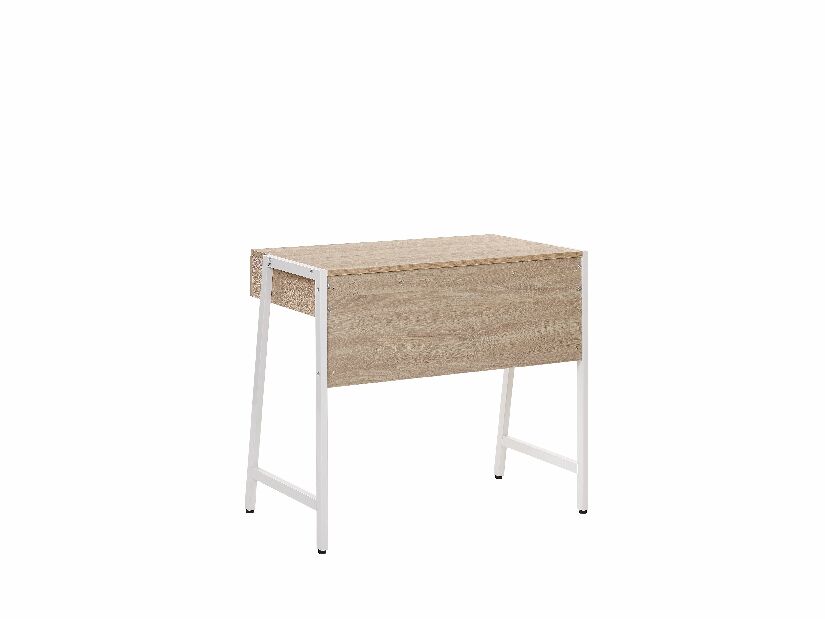 Písací stôl CERTAR (84 x 48 cm) (MDF) (svetlé drevo) *výpredaj
