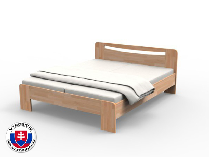 Manželská posteľ 220x160 cm Sharyl (masív)