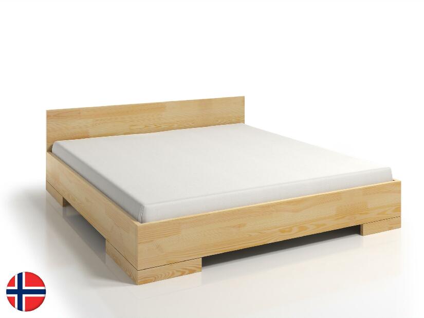 Manželská posteľ 140 cm Naturlig Stalander Maxi Long ST (borovica) (s roštom a úl. priestorom)