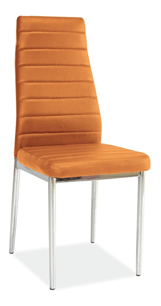 Jedálenská stolička h-261 oranžová MOB-4157