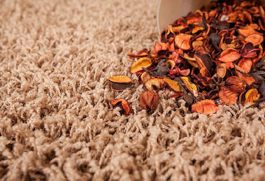 Kusový koberec Relax 150 Light Brown (120 x 120 cm)
