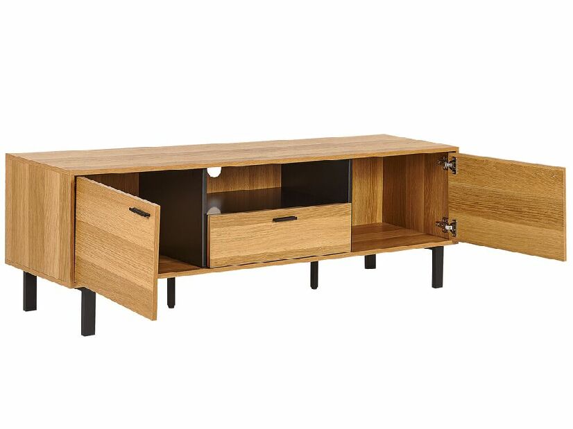 TV stolík/skrinka Camilla (svetlé drevo)