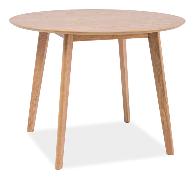 Jedálenský stôl Maurine (dub + dub) (pre 4 osoby)
