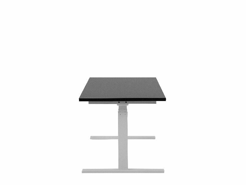 Písací stôl Upgo (čierna) (manuálne nastaviteľný)