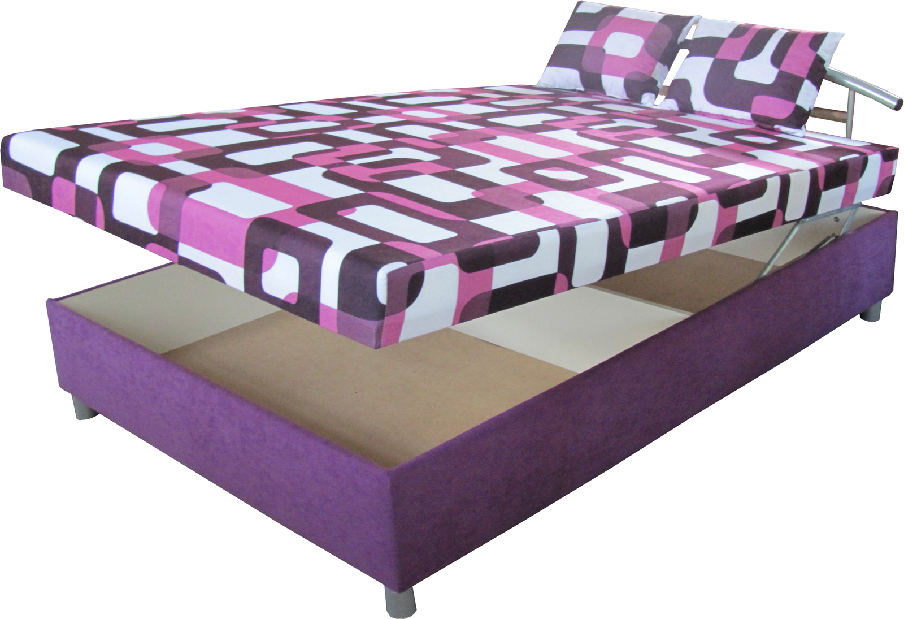 Manželská posteľ 140 cm Miša 140 (s matracom)