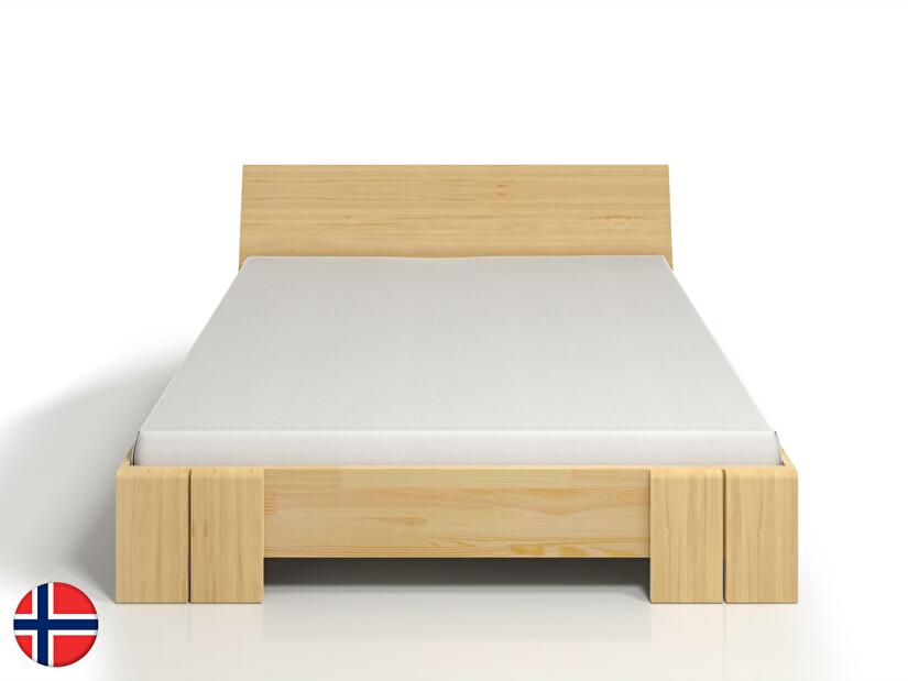 Manželská posteľ 140 cm Naturlig Galember Maxi ST (borovica) (s roštom a úl. priestorom)
