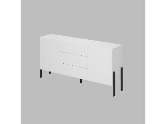 TV stolík/skrinka Kjukon 180 (matná biela)