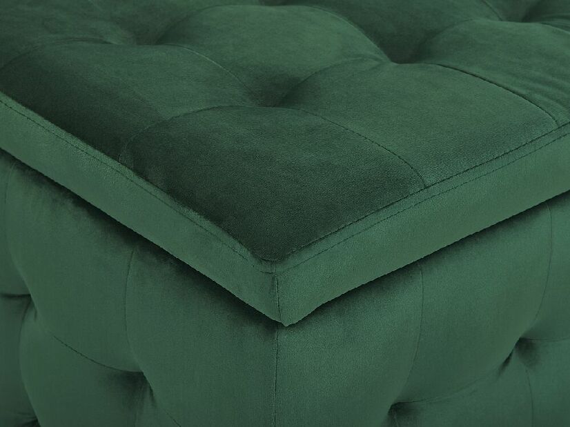 Podnožka MIGAN (textil) (zelená)