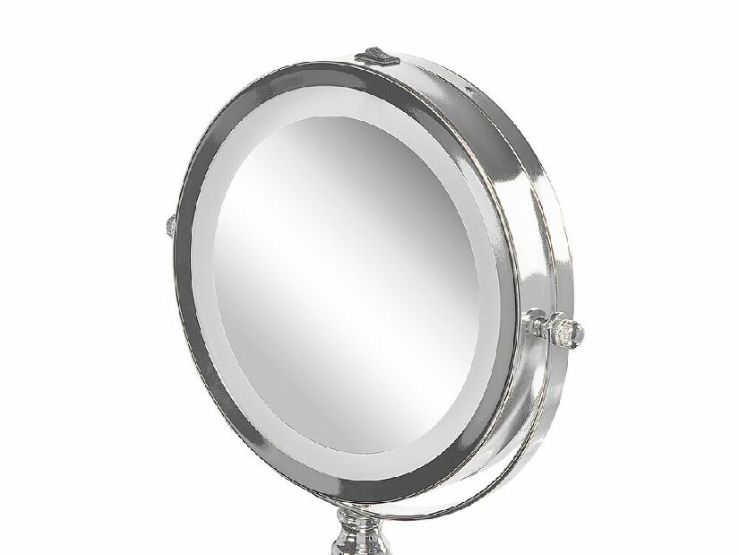 Makeup zrkadlo ø 18 cm Clier (strieborná)