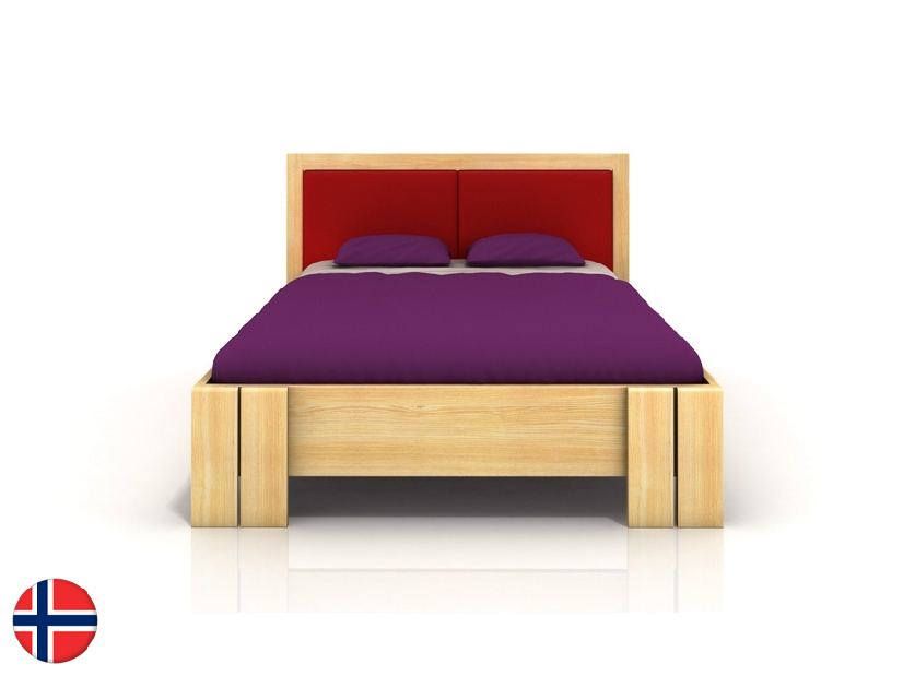 Manželská posteľ 160 cm Naturlig Manglerud High BC (borovica)