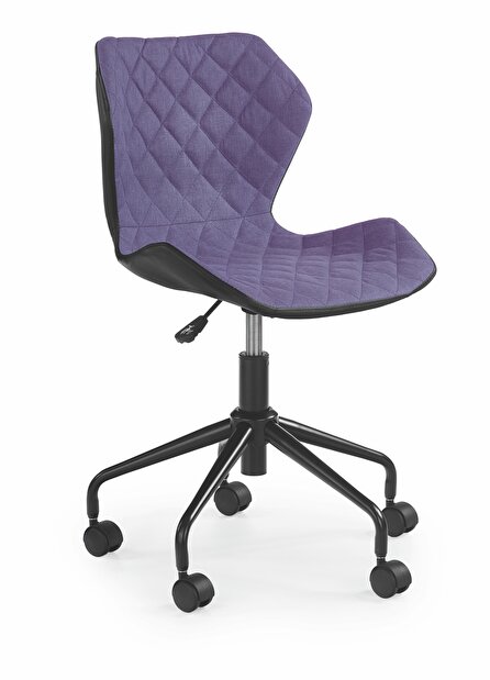 Detská stolička Matrix (fialová + čierna)