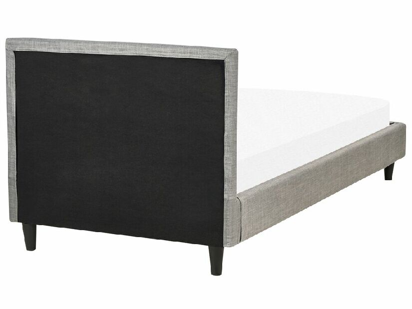 Jednolôžková posteľ 200 x 90 cm Ferdinand (sivá) (s roštom)