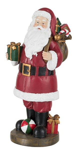 Figurína Jolipa Vianočná postavička Christmas Spirit (11x11x25cm) (Červená)