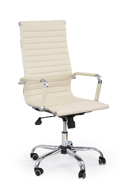 Kancelárska stolička Prestige krémová