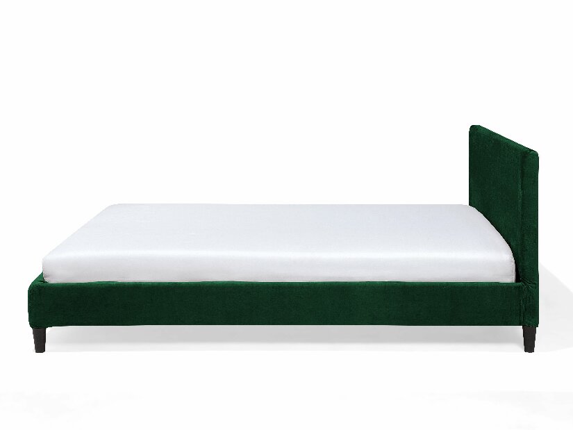 Manželská posteľ 160 cm FUTTI (Zelená) (s roštom) *výpredaj