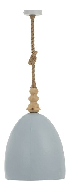 Závesná Lampa Jolipa Salty Denim (prírodná + modrá) 88x33x33cm 
