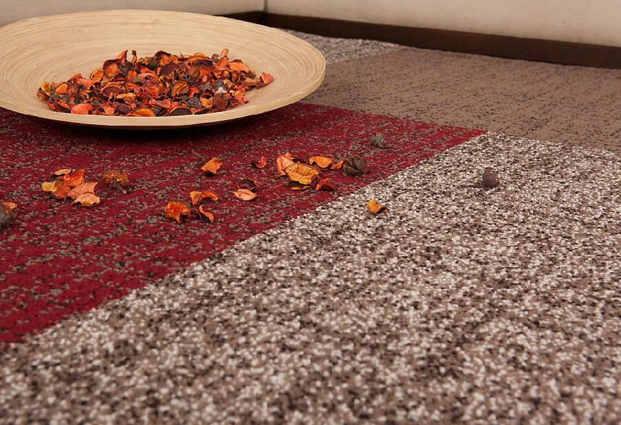 Kusový koberec Modern 105 Red (80 x 150 cm) *výpredaj