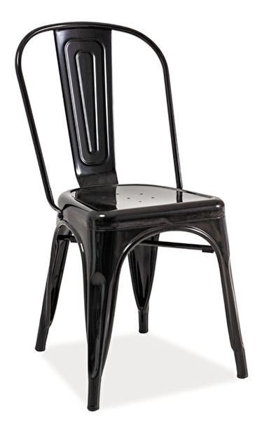 Jedálenská stolička Kopi (čierna)