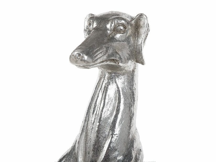 Dekoratívna figúrka GOIANIA 80 cm (keramika) (strieborná)