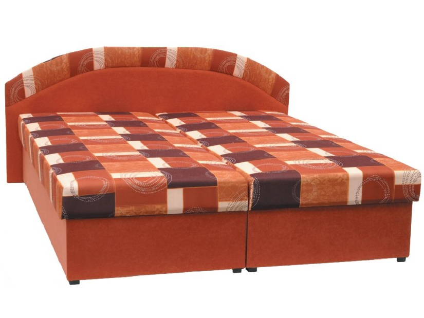 Manželská posteľ 180 cm Kasvo (s molitanovým matracom) *výpredaj