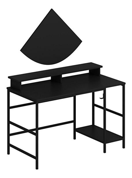PC stolík Grana (čierna)
