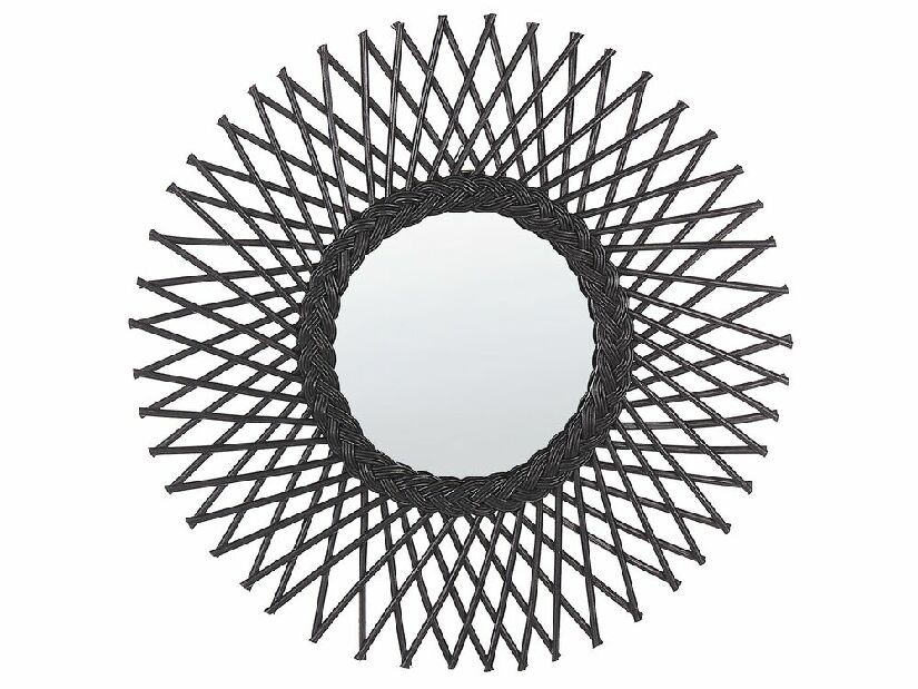 Nástenné zrkadlo Tarazed (čierna) 