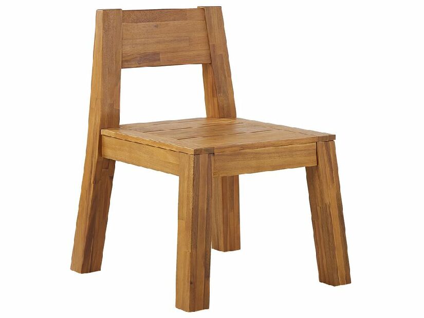 Záhradná stolička LIVIGNO (svetlé drevo)