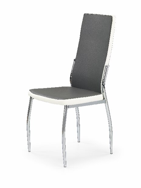 Jedálenská stolička Sepa (sivá + biela)