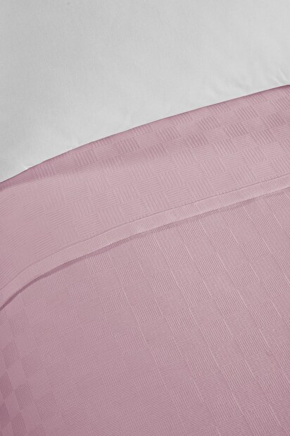Prehoz na posteľ 200 x 230 cm Plaines (ružová)