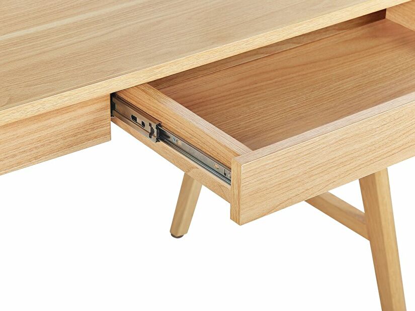 Písací stôl SHERRY (svetlé drevo)