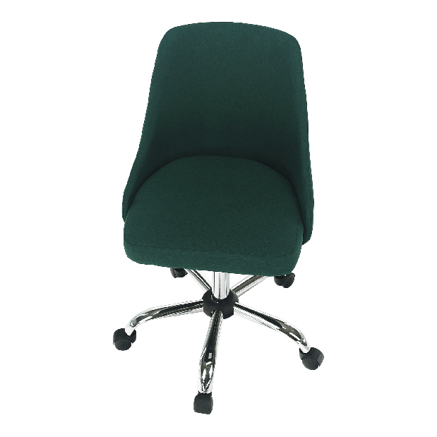 Kancelárska stolička Eminence (smaragdová + chróm)
