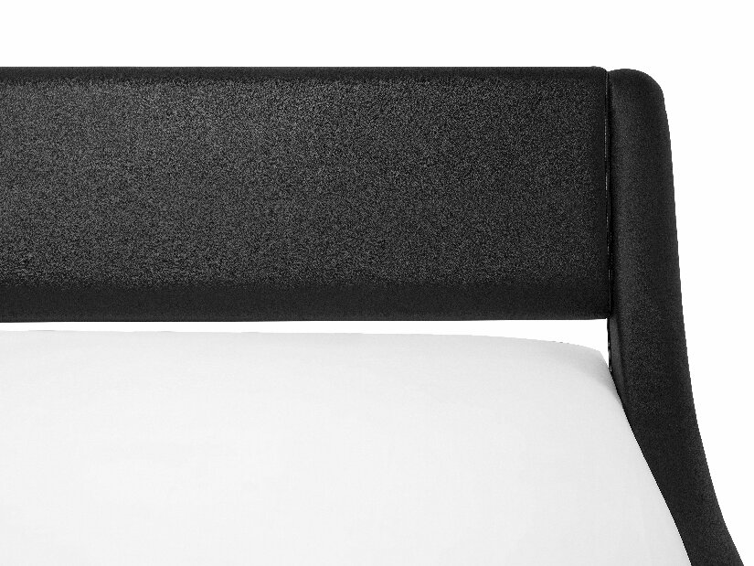 Manželská posteľ 180 cm AVENUE (s roštom a úl. priestorom) (čierna) *výpredaj