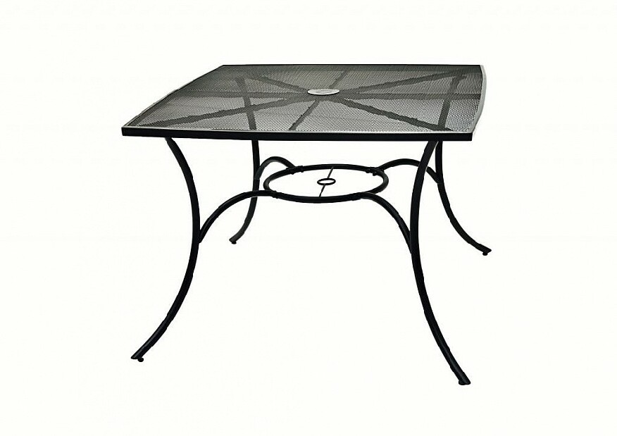 Záhradný stôl Quadra 100x100 (kov) *výpredaj