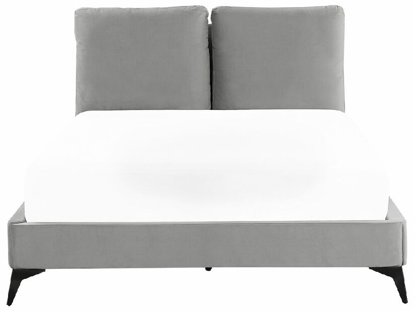 Manželská posteľ 140 cm Mellody (sivá)