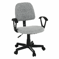 Kancelárska stolička Taos (čierna + sivá)