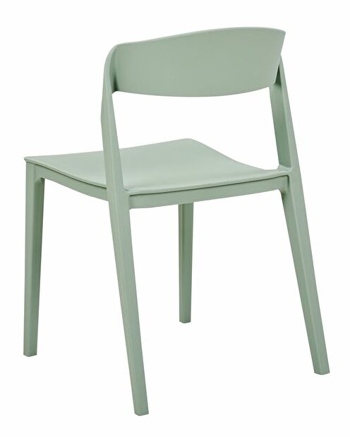 Set 2 ks jedálenských stoličiek Seasar (zelená) 