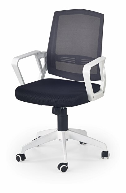 Kancelárska stolička Arlyne (čierna + biela + sivá)