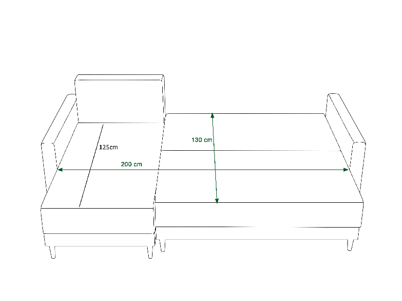 Rohová sedacia súprava Glimmer L (béžová + hnedá + biela) (P)