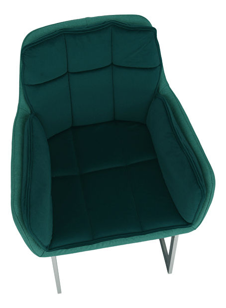 Jedálenská stolička Chira (smaragdová)