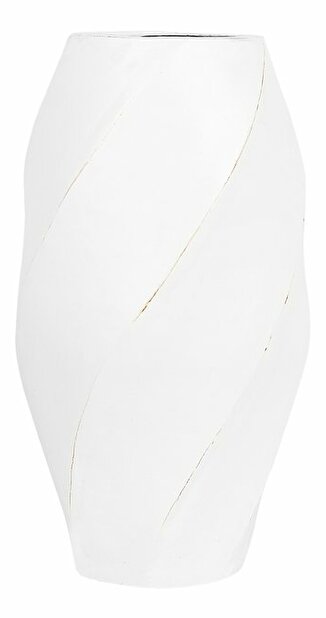 Váza LAVERS 38 cm (keramika) (biela)