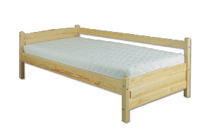 Jednolôžková posteľ 90 cm LK 133 (masív)